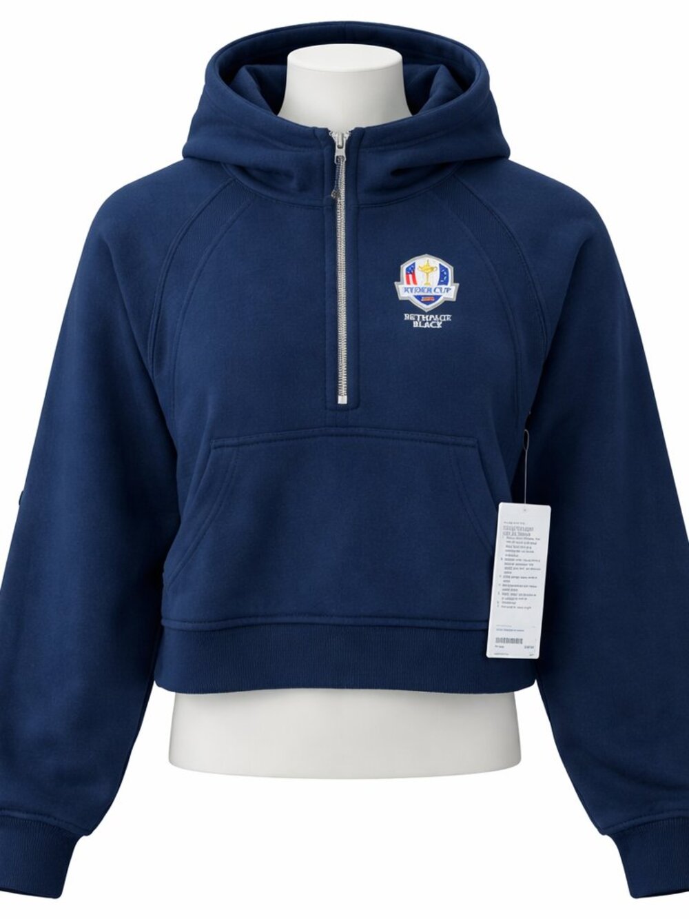NEW Lululemon Scuba Hoodie Sz XL/XXL Blue Oversized 1/2 Zip Ryder Cup Sweatshirt